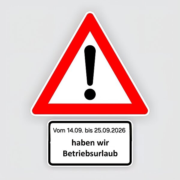Betriebsurlaub 2026