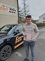Absolvent der Fahrschule 2024