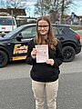 Absolvent/in der Fahrschule