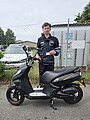 Absolvent/in der Fahrschule