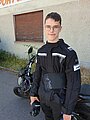 Absolvent/in der Fahrschule