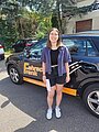 Absolvent/in der Fahrschule