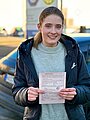 Absolventin der Fahrschule 2023