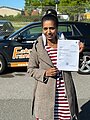 Absolvent/in der Fahrschule