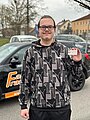 Absolvent/in der Fahrschule