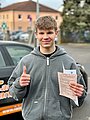 Absolvent der Fahrschule 2023