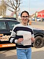 absolventin der fahrschule 2026